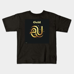 Beautiful Gold . Kids T-Shirt